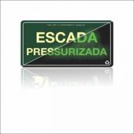 S27 - ESCADA PRESSURIZADA - FOTOLUMINESCENTE - ANTI-CHAMAS - ABNT 13434