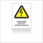 A5 - CUIDADO RISCO DE CHOQUE ELÉTRICO - ANTI-CHAMAS - ABNT 13434